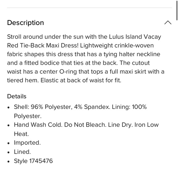 Lulus Island Vacay Red Tie-Back Maxi Dress - Picture 7 of 10